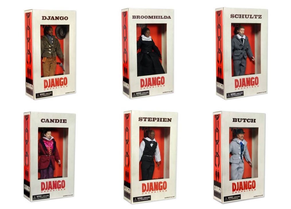 NECA Releases DJANGO UNCHAINED Toys Dolls