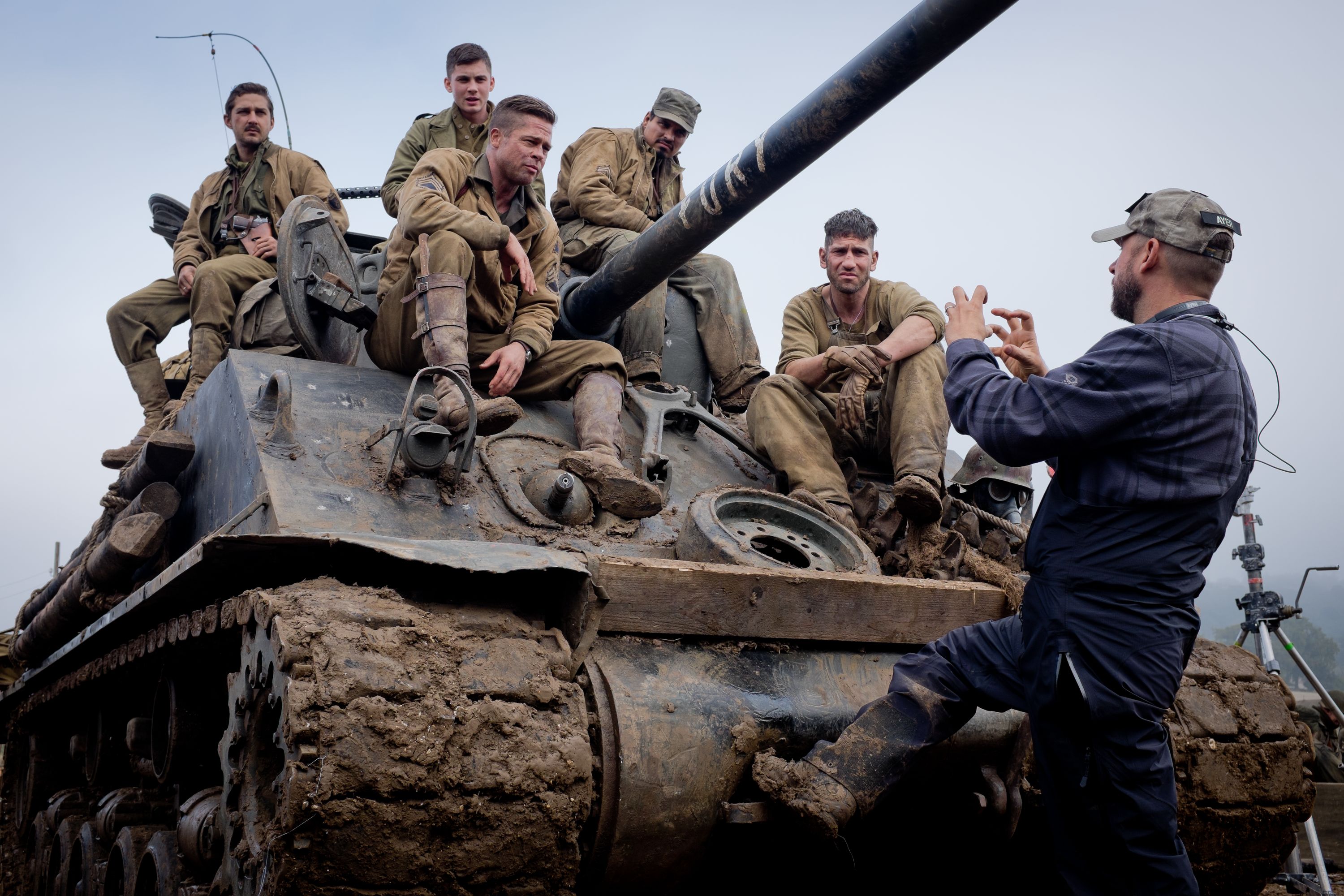 New FURY Images Featuring Brad Pitt, Shia LaBeouf, and Logan Lerman