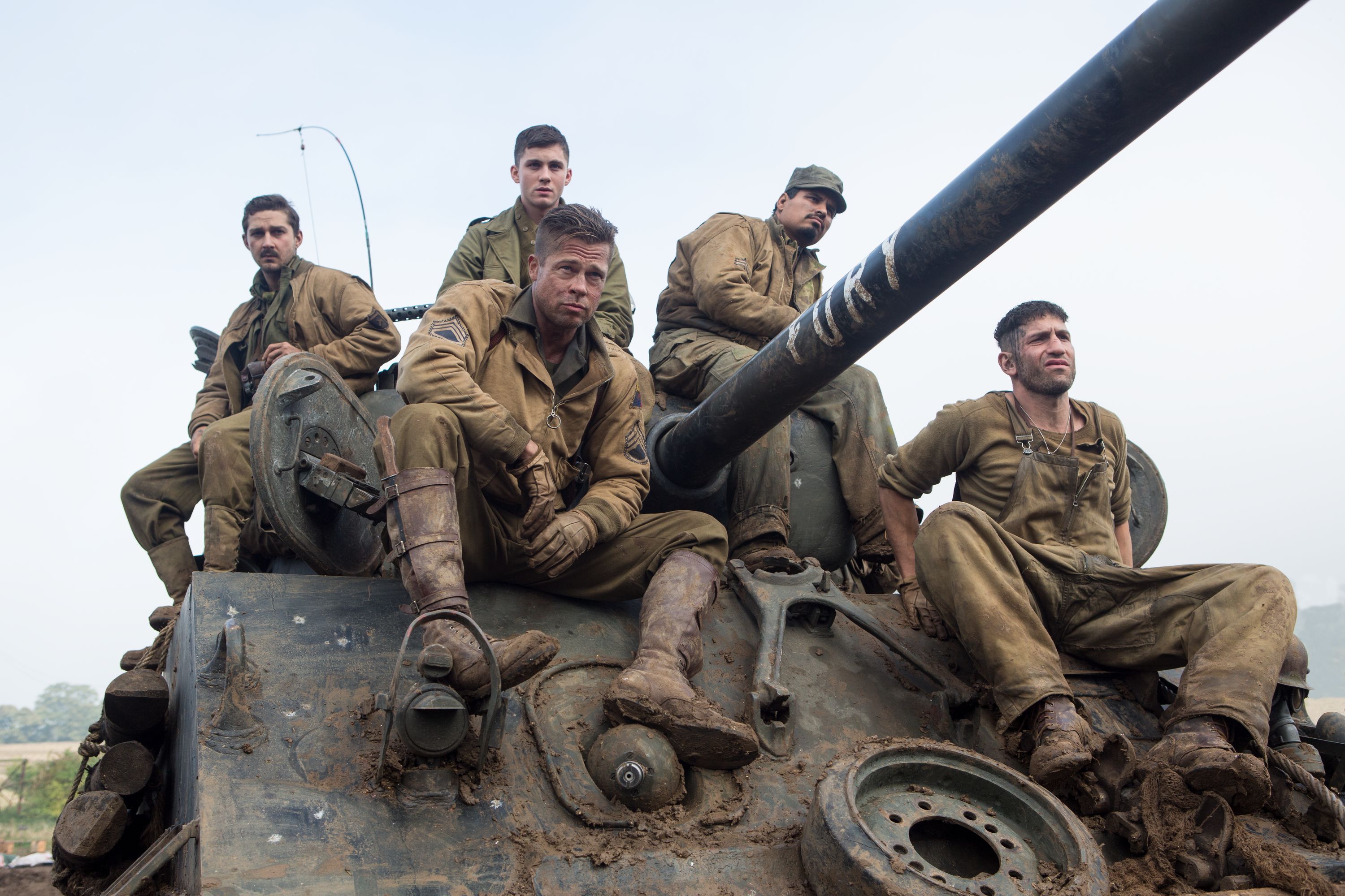 New FURY Images Featuring Brad Pitt, Shia LaBeouf, and Logan Lerman