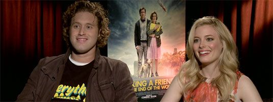 Gillian Jacobs TJ Miller-Seeking a Friend for the End of the World interview slice