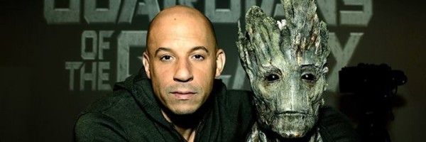 VIN DIESEL GUARDIANS OF THE GALAXY SIGNED AUTOGRAPH PHOTO PRINT GROOT 