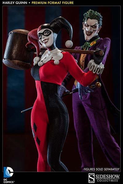 BATMAN Hot Toys Joker and Harley Quinn Figures