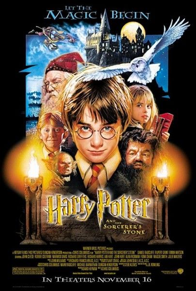 Póster de la película Harry Potter y la piedra filosofal 01