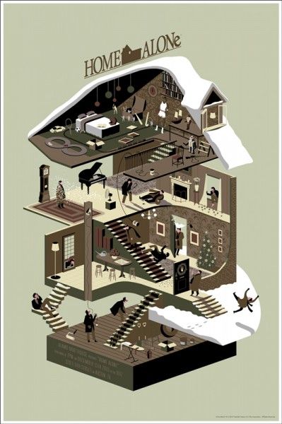 home-alone-mondo-poster-Adam-Simpson