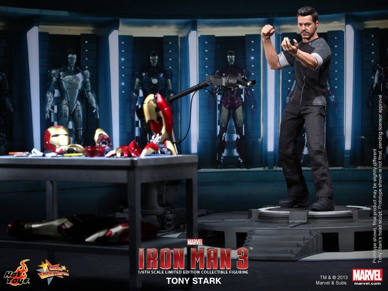 hot toys iron man 3 tony stark