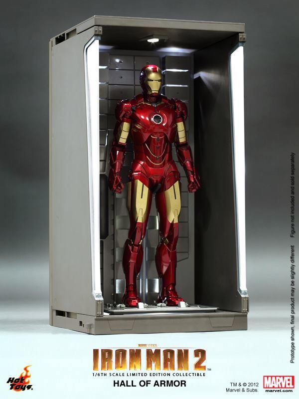 hot toys hall of armour