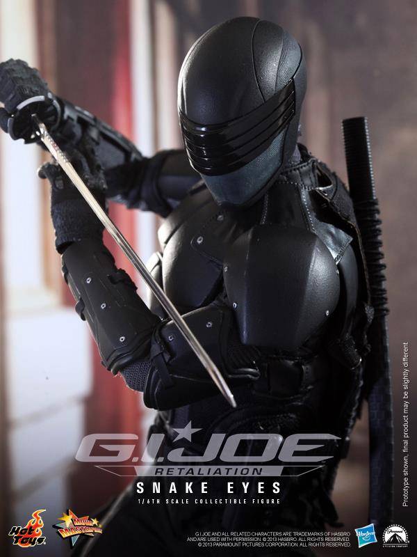 Hot Toys G I Joe Retaliation Snake Eyes Figure Sideshow Collectibles Announces Pacific Rim Figures