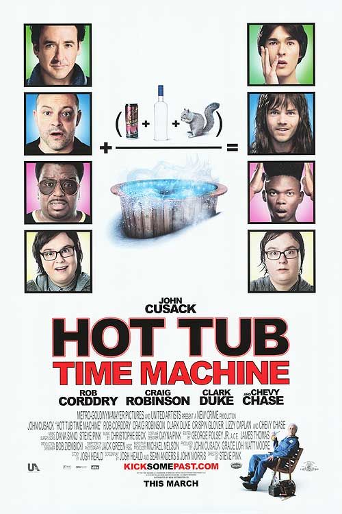 hot tub time machine poster