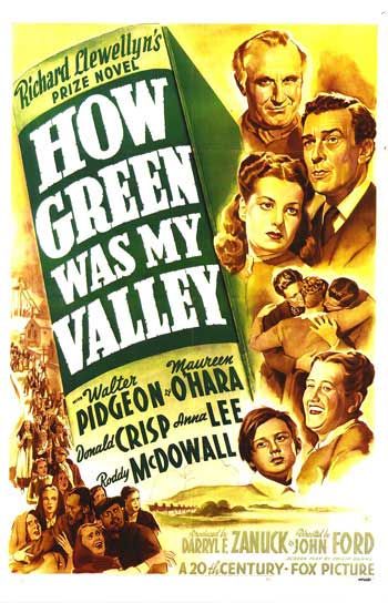 how green was my valley poster