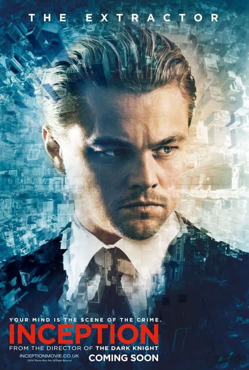 Inception character movie poster