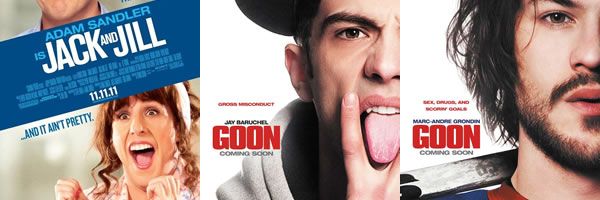 Jack And Jill And Goon Movie Posters