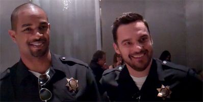 Jake-Johnson-Damon-Wayans-Jr-Lets-Be-Cops-interview-slice