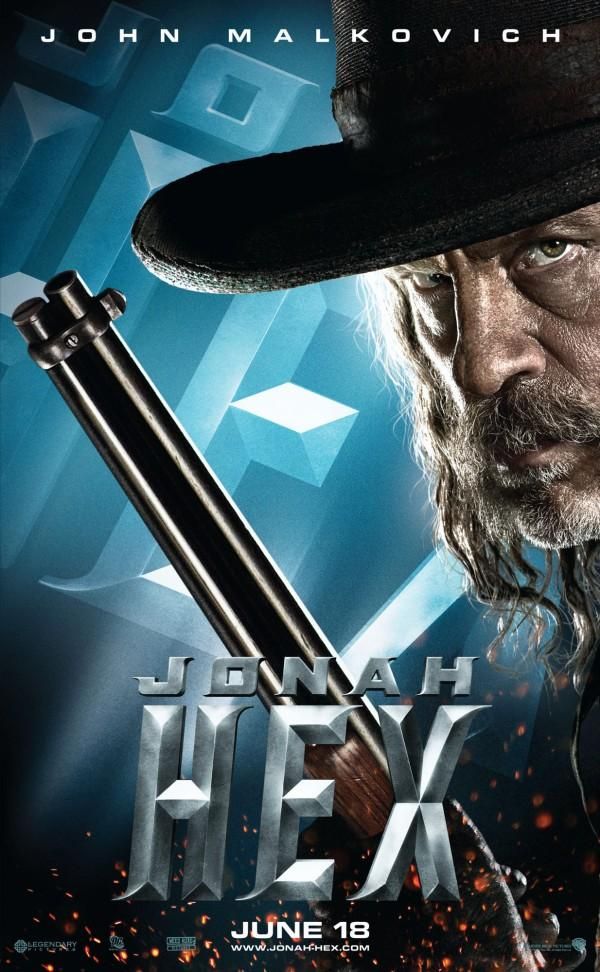 John Malkovich as Turnbull in Jonah Hex movie poster