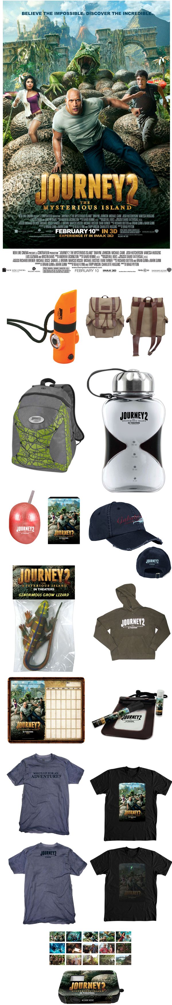 Journey2 The Mysterious Island giveaway contest image