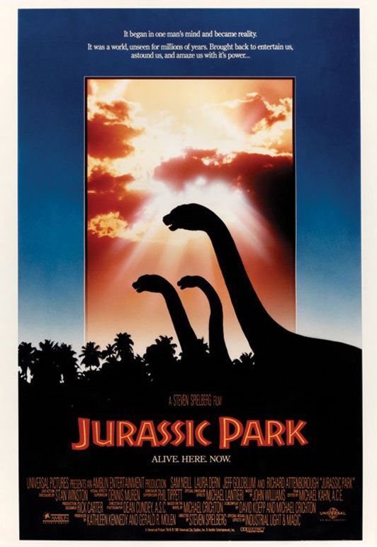 Unused Jurassic Park Posters and Batman Posters Reveal Different Artwork