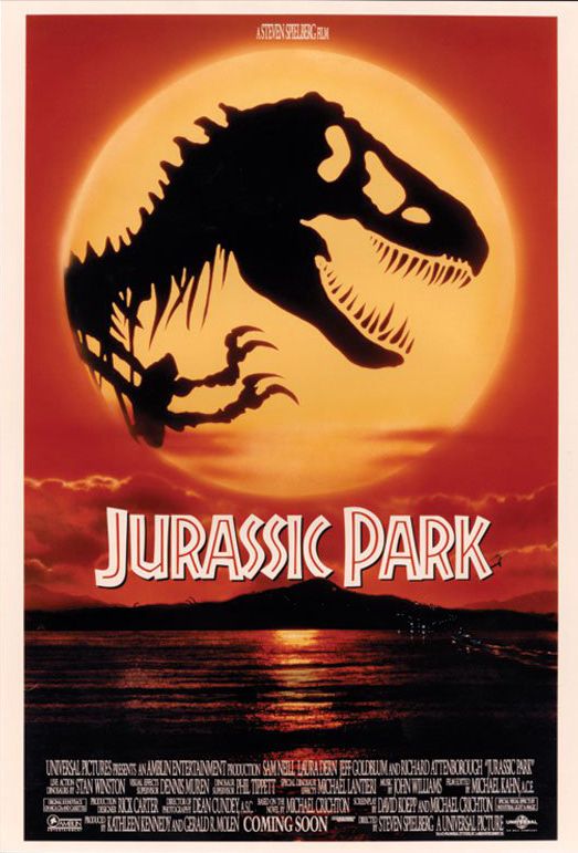 Unused Jurassic Park Posters and Batman Posters Reveal Different Artwork