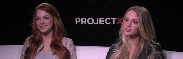 Kirby Bliss Blanton and Alexis Knapp PROJECT X Interview slice