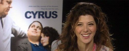Marisa Tomei interview Cyrus slice