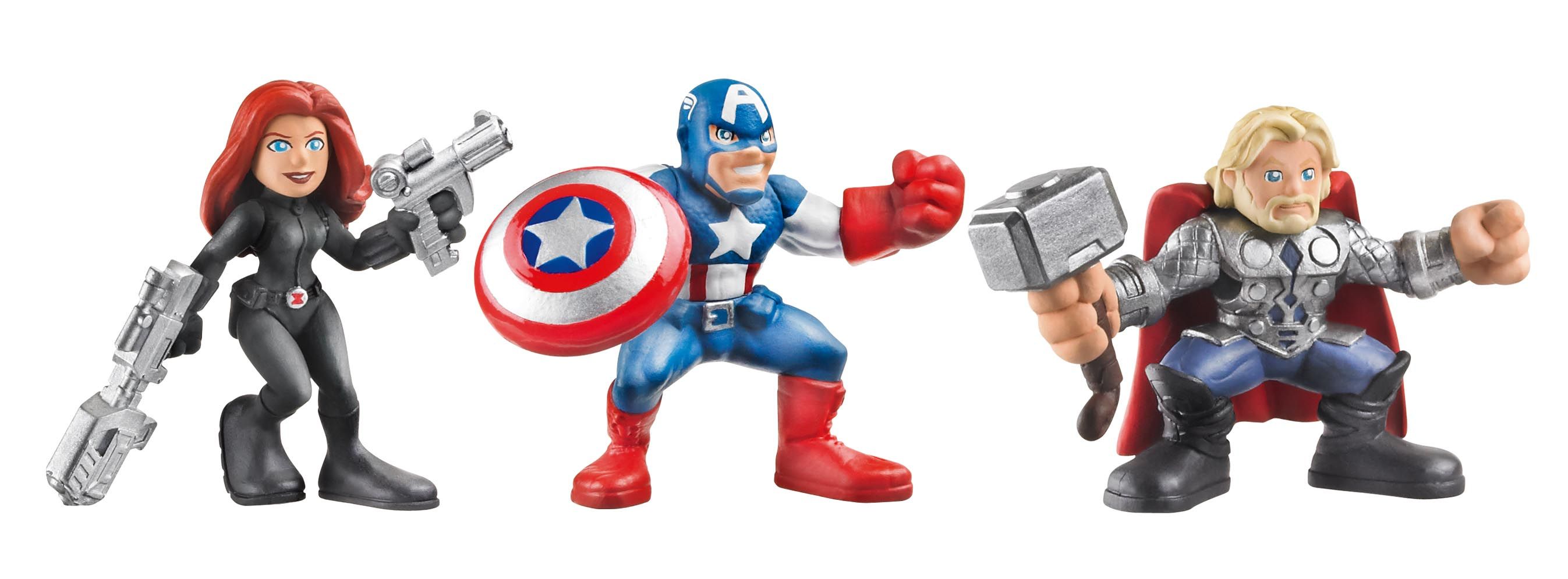 AVENGERS Toys Assembled! Tons of AVENGERS Movie Toy Images