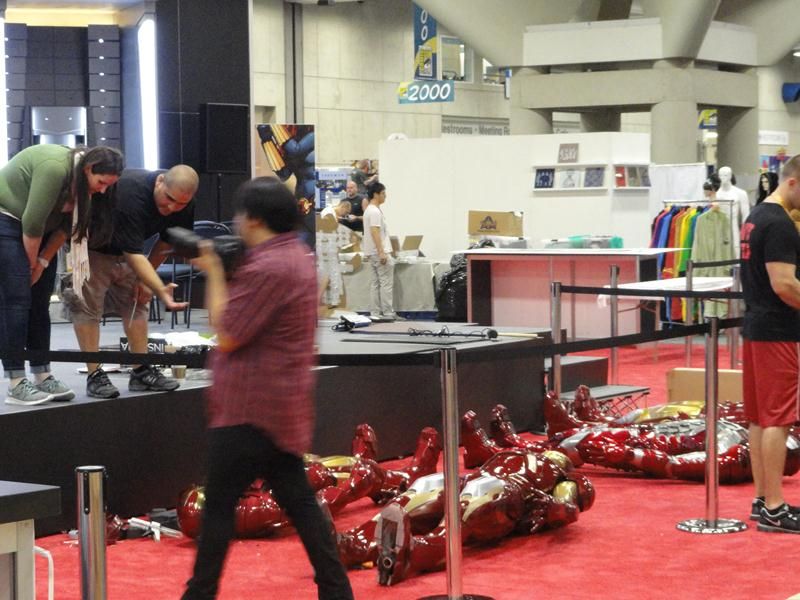 Comic Con Images of the Convention Floor Including IRON MAN 3, THE ...