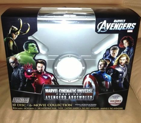 Marvel Cinematic Universe: Phase One - Avengers Assembled 10-Disc