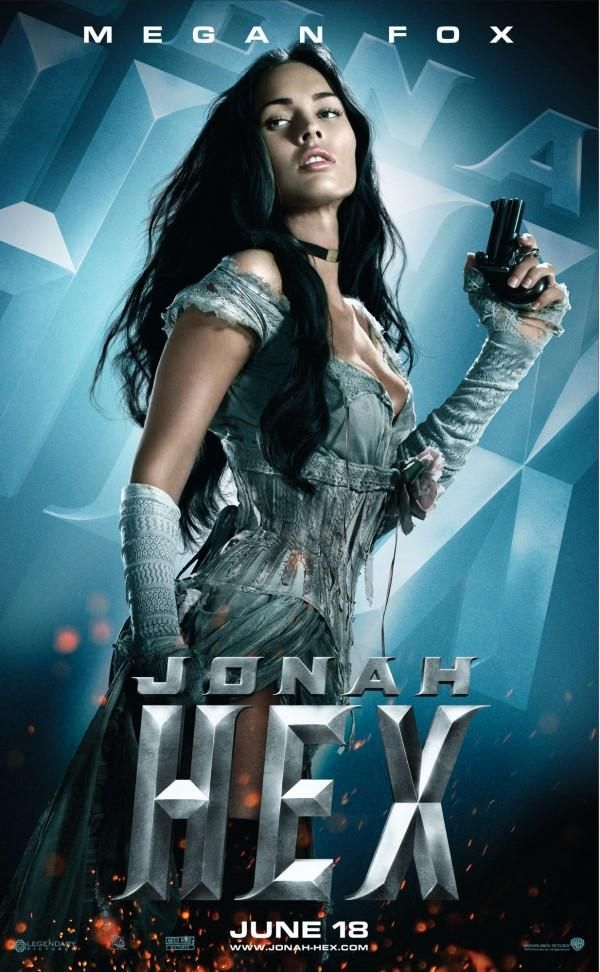 Megan Fox as Leila in Jonah Hex movie poster