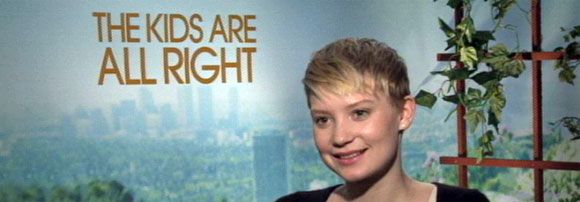 Mia Wasikowska Video Interview THE KIDS ARE ALL RIGHT slice