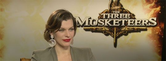 Milla Jovovich THE THREE MUSKETEERS interview slice