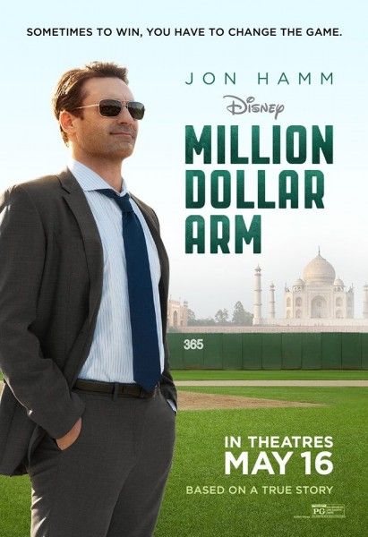 million dollar arm poster