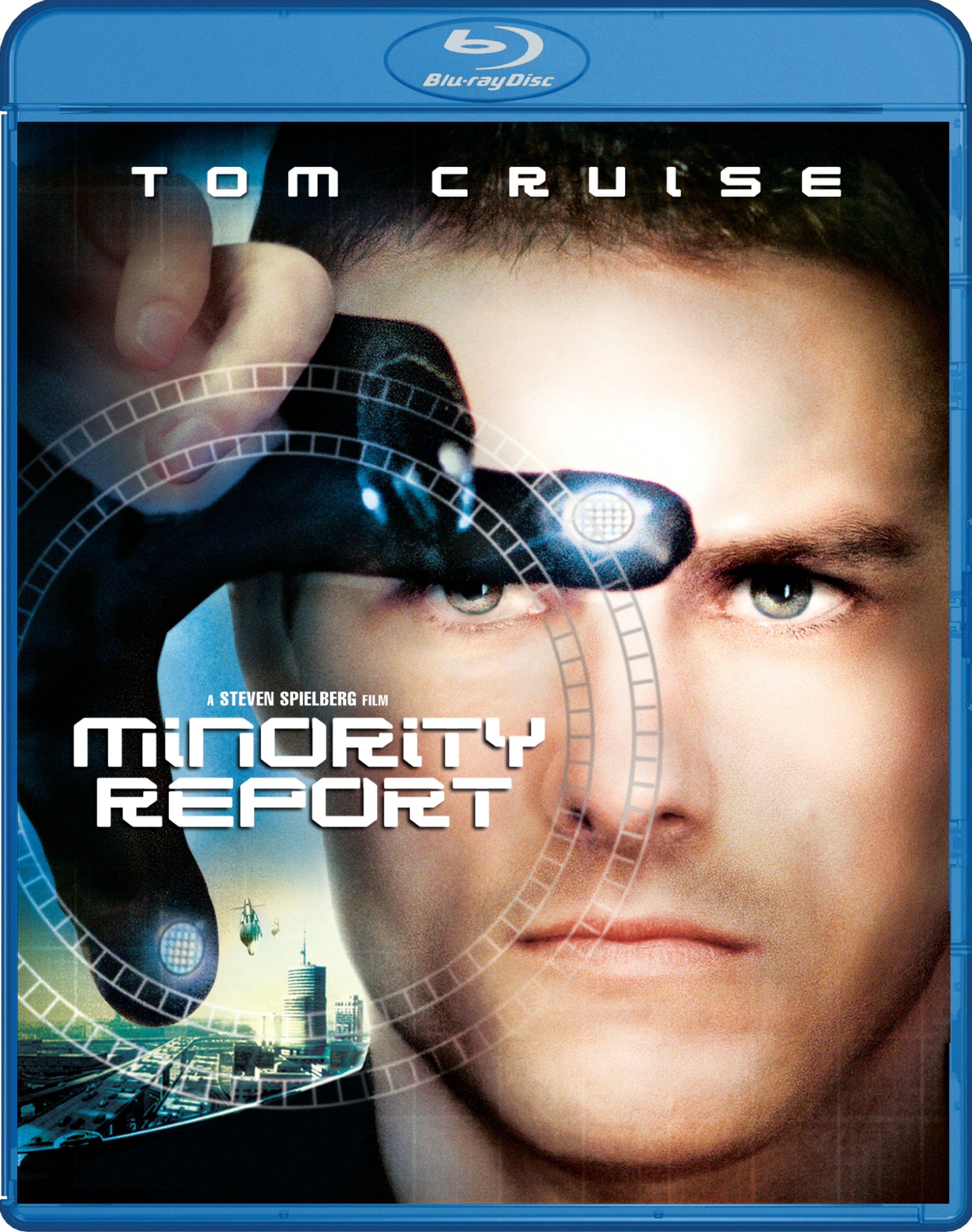 MINORITY REPORT Blu-ray Review Steven Spielberg Tom Cruise