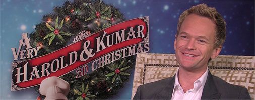 Neil Patrick Harris A VERY HAROLD & KUMAR 3D CHRISTMAS interview slice