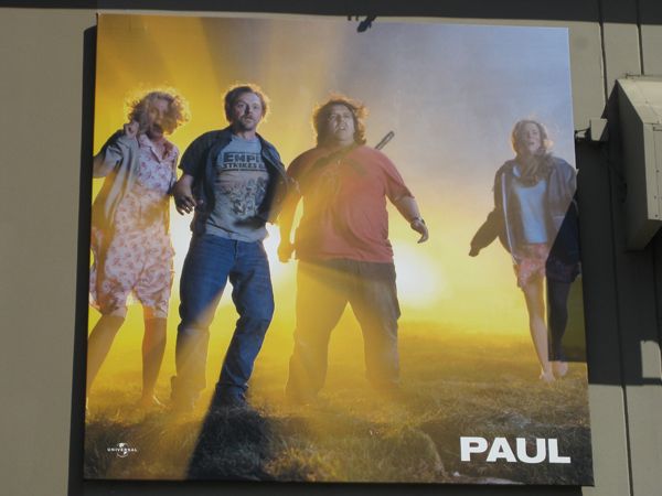Paul movie image Universal Lot - Simon Pegg and Nick Frost
