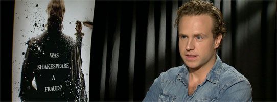 Rafe Spall ANONYMOUS interview slice