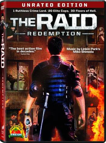 The Raid Redemption Unrated Dvd And Blu Ray