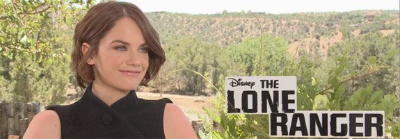Ruth Wilson Talks THE LONE RANGER LUTHER SAVING MR BANKS And More