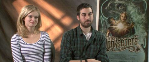 Sara Paxton and Director Ti West THE INNKEEPERS Interview slice