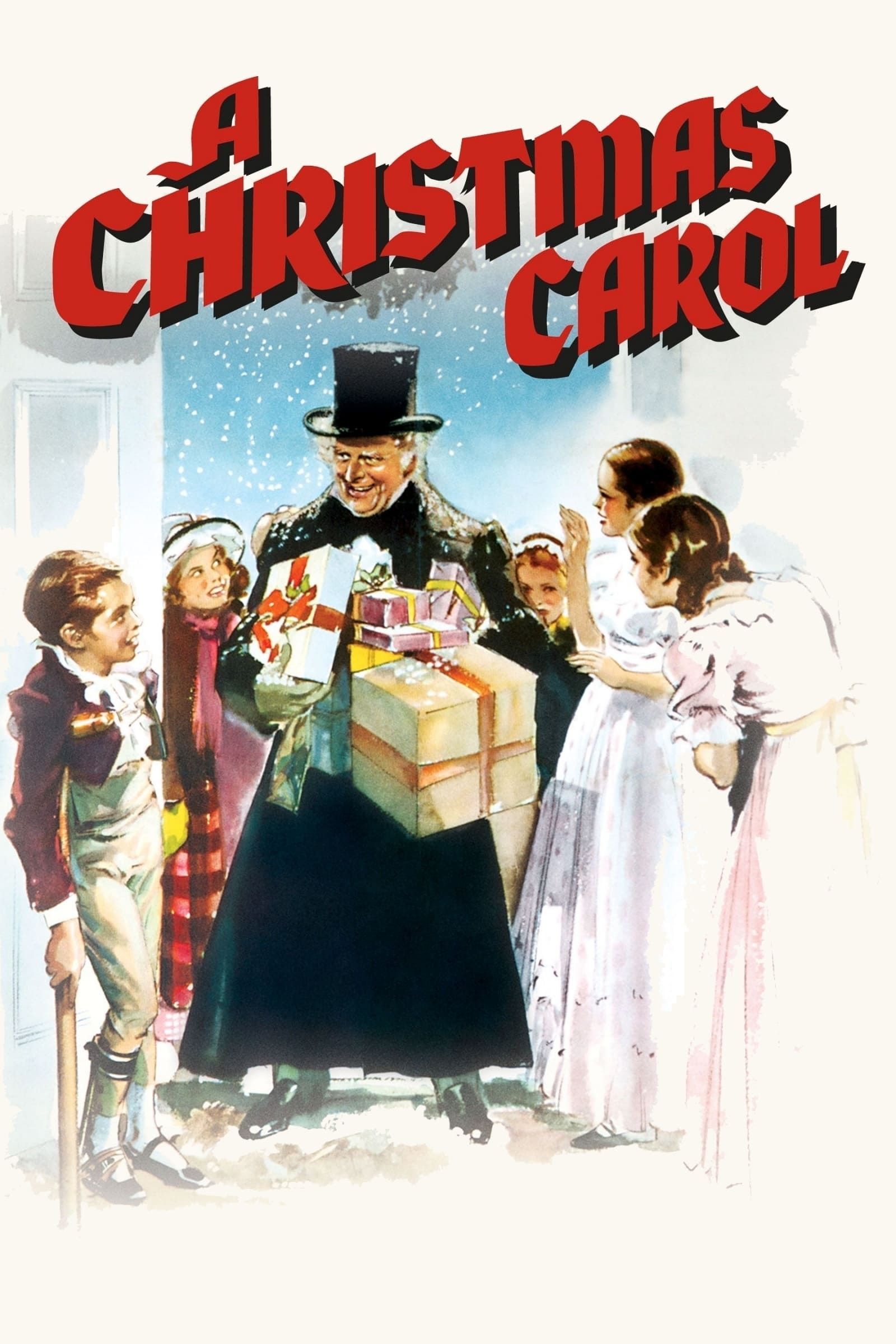 A Christmas Carol 1938 Movie Poster