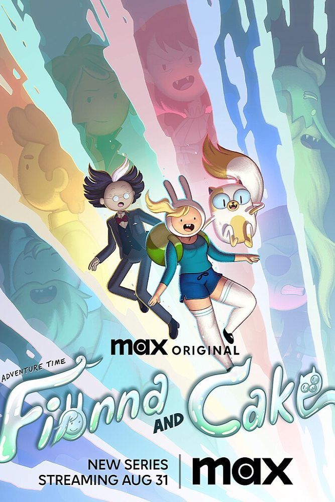 Adventure Time Fionna and Cake TV Poster