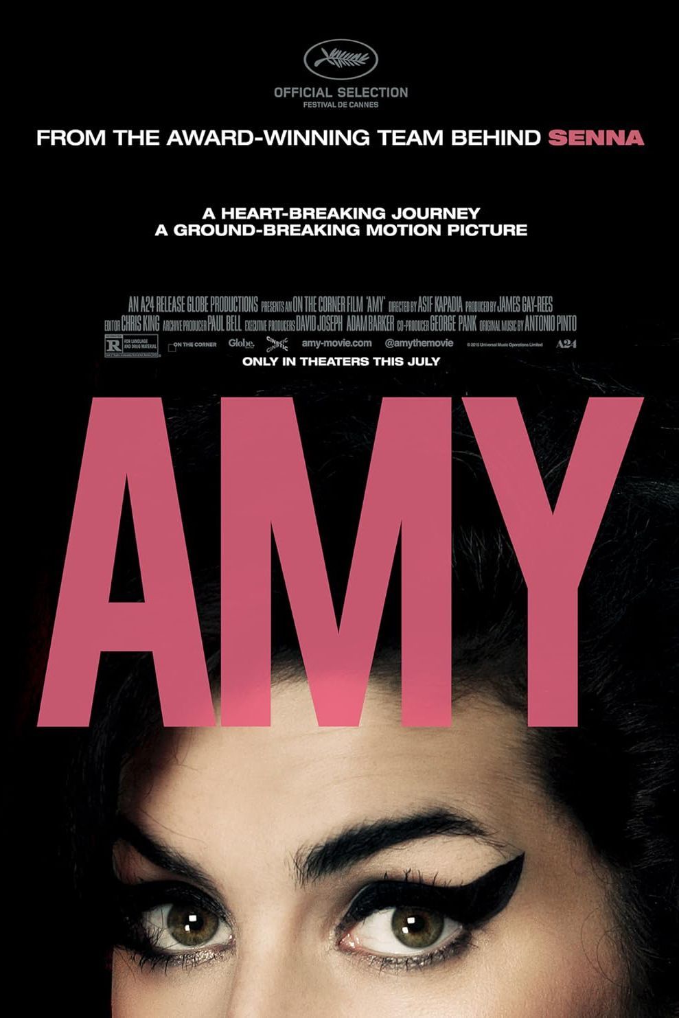 cartel de la película amy 2015