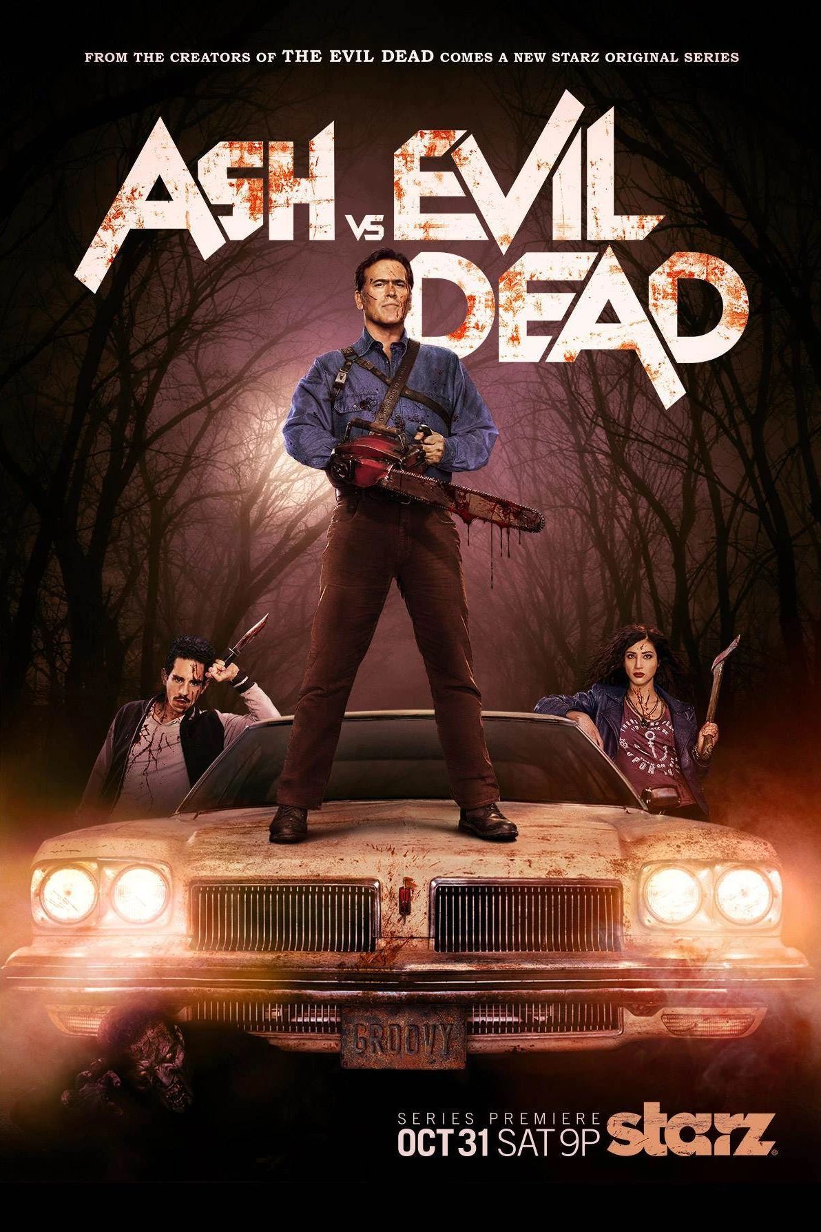 Ash vs evil dead tv poster