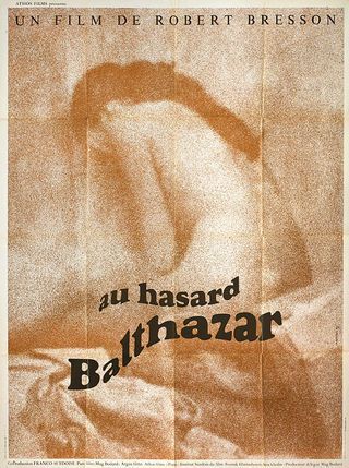 Au Hasard Balthazar movie poster