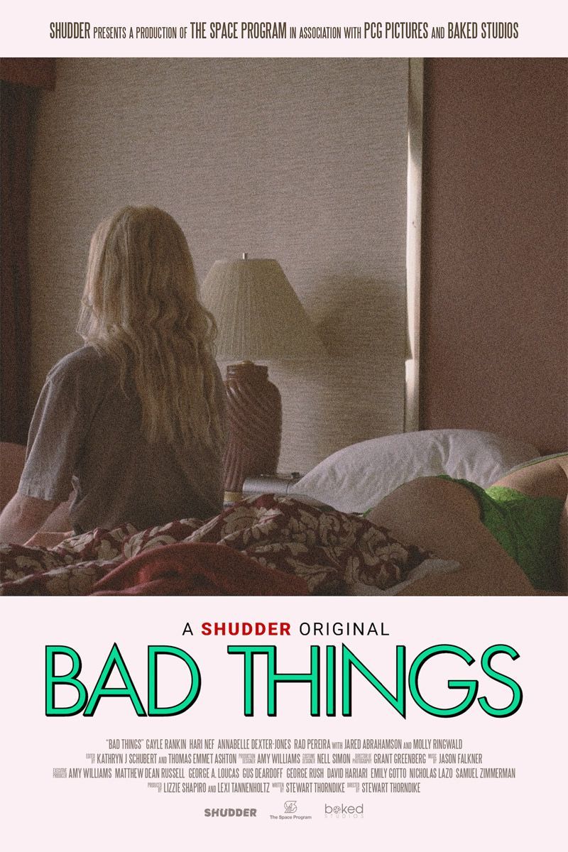 Bad Things Movie Poster Shudder