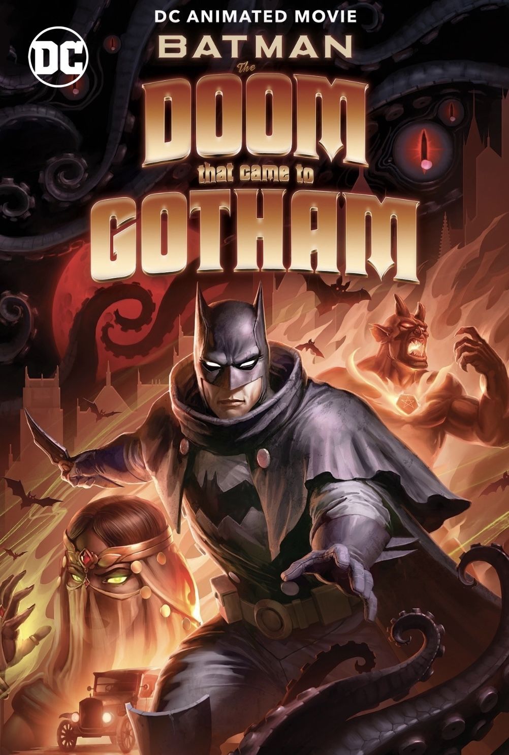 Batman Doom that came to gotham movie poster