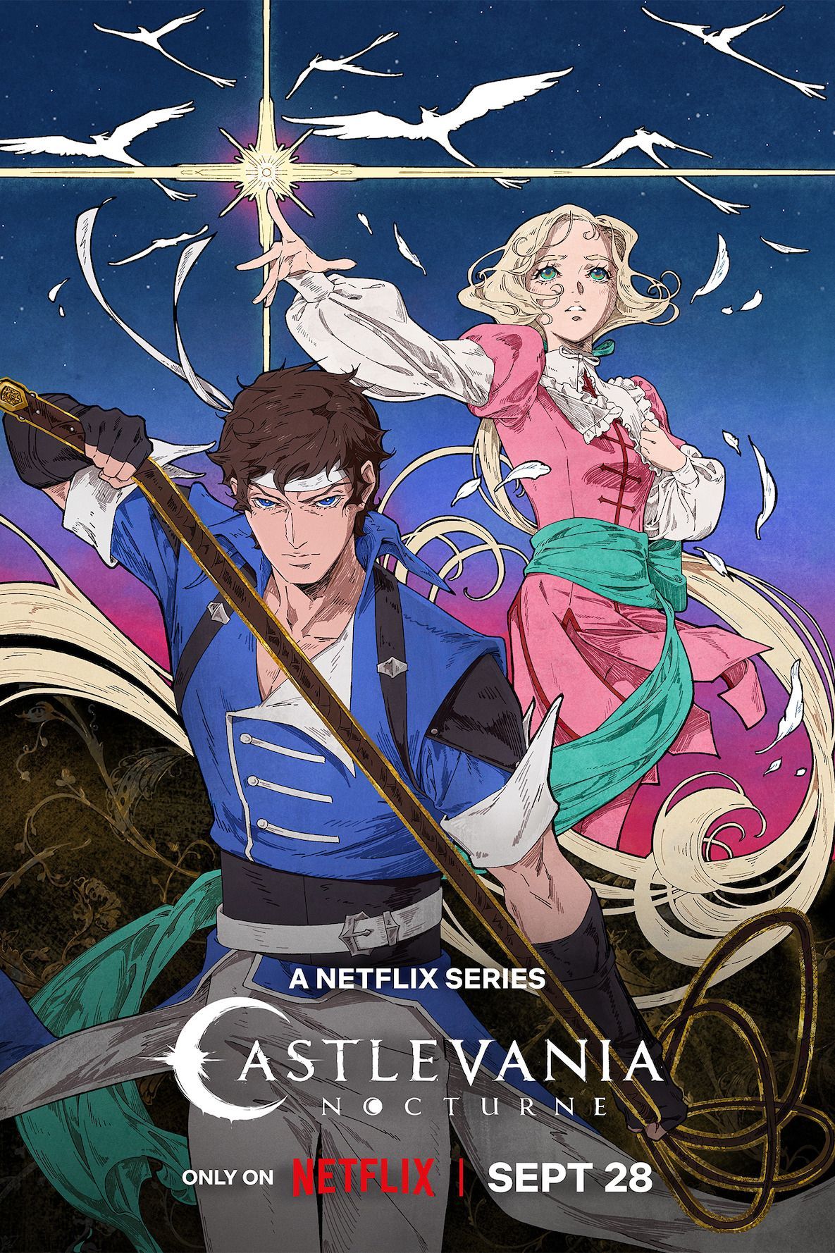 Новый постер Netflix Castlevania Nocturne