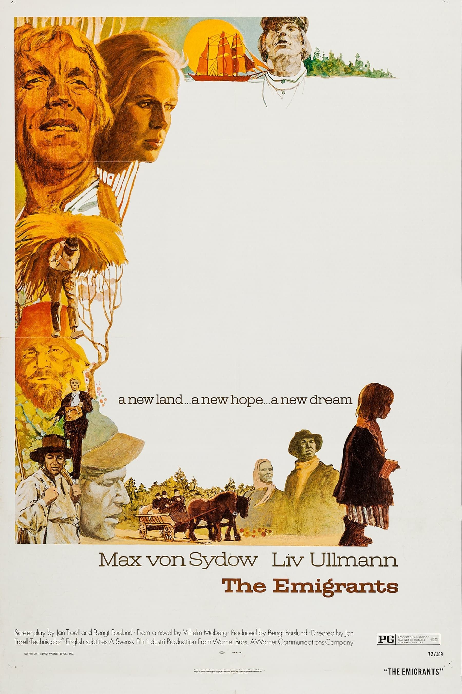 Emigrants 1971 Movie Poster