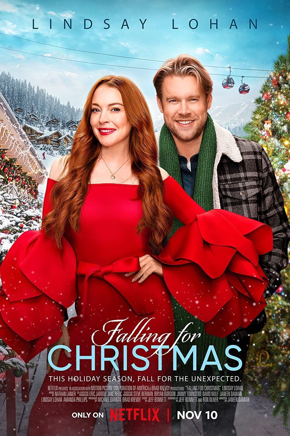 Falling For Christmas Movie Poster