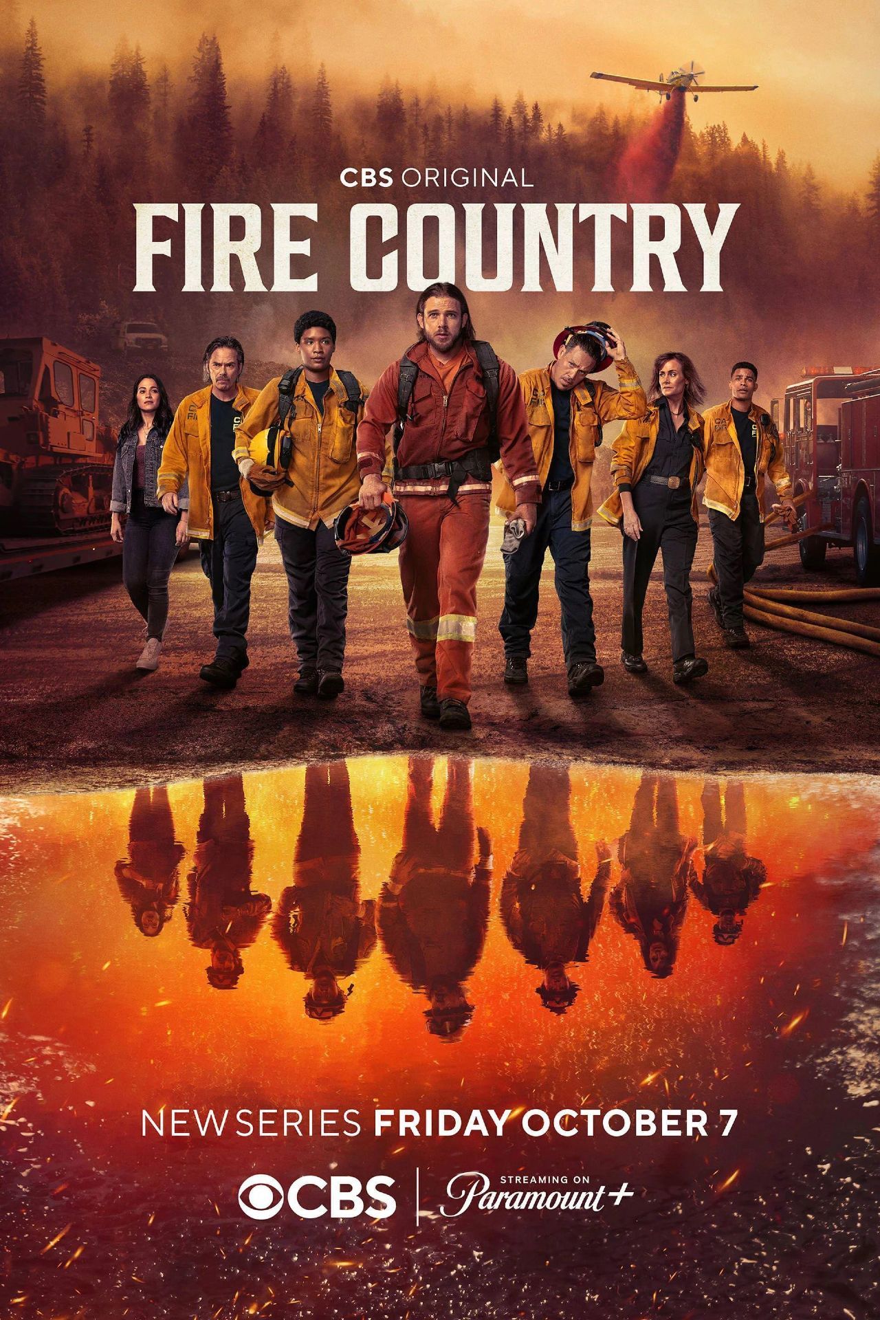 Póster de TV Country Fire