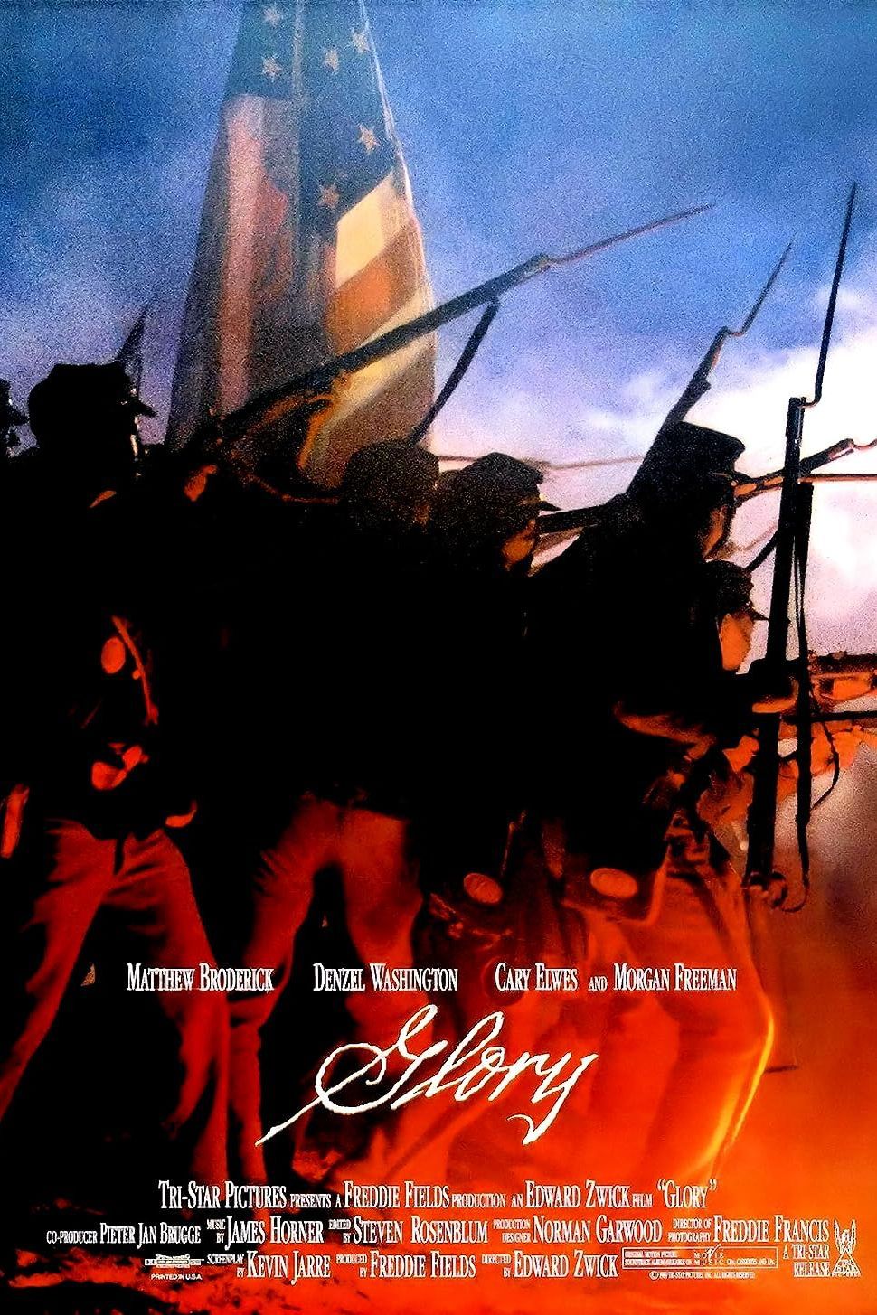 Glory 1989 Movie Poster-1