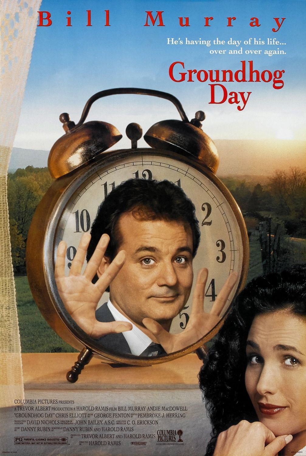 how long was bill murray stuck in groundhog day