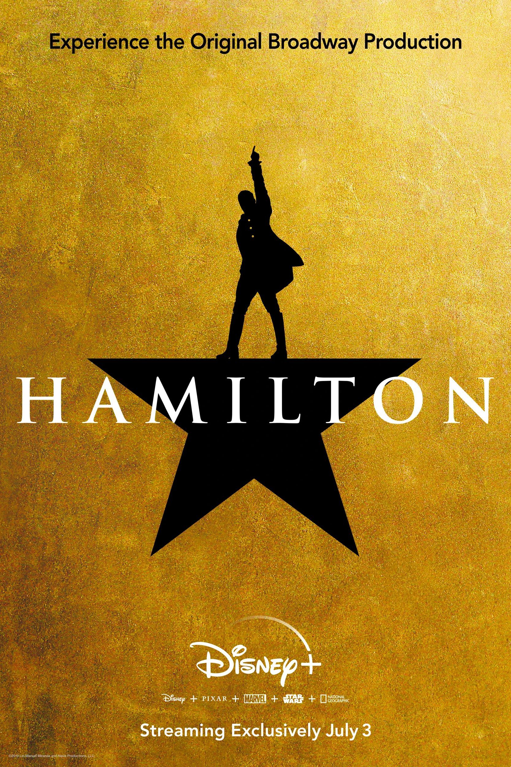Hamilton Disney Performance Poster